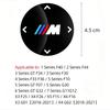 Car Multimedia Knob Button Cover Sticker For BMW MINI 5 Series G30 G32 6GT G20 F10 F30 G01 G02 G05 G06 G07 G11 F15 3GT X3 X4 X5 cysh69