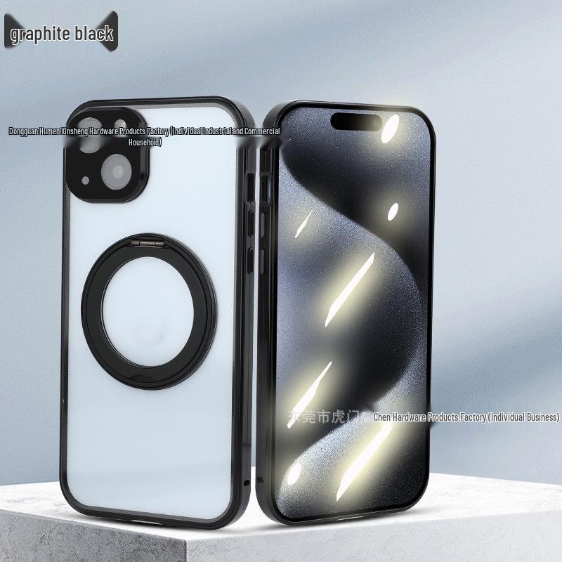 Apple Pro Max 360° Rotating Magnetic Stand Case - Full Coverage Protective iPhone 16 Case by Magnet King