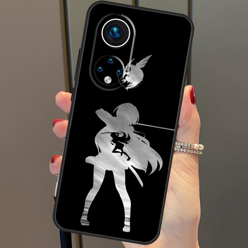 Anime Akame Ga Kill Cover For Honor 50 Lite Case For Huawei P20 P30 P40 Pro Nova 9 5T P Smart 2021 8X 9X 10i