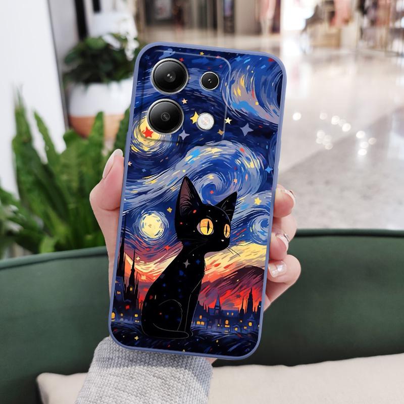 Star Cat Phone Case For Xiaomi Redmi Note 15 Pro Plus 4G 5G Silicone Cover