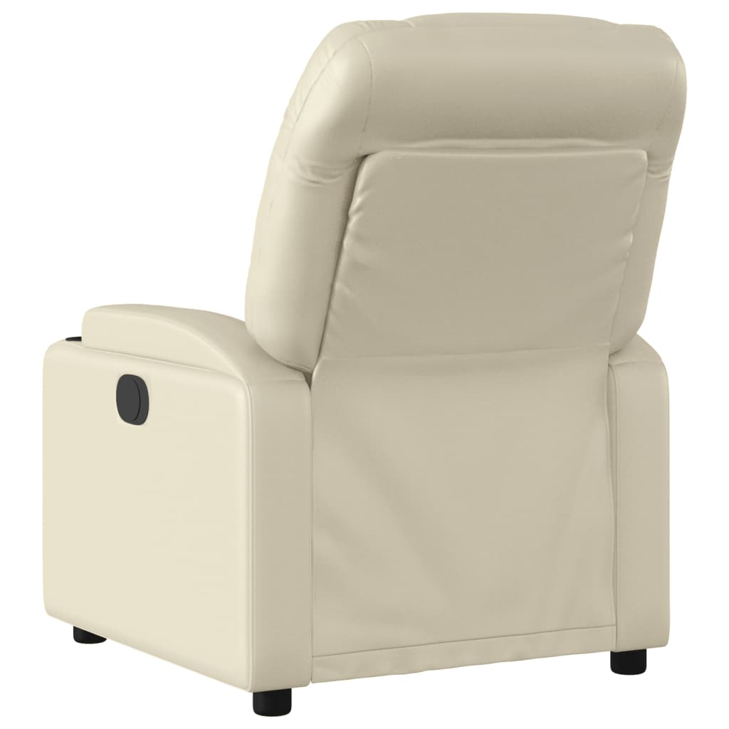 Relax Chair Cream Synthetic Leather