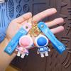 Astronaut Cartoon Keychain: Mini Space Suit Pendant Gift