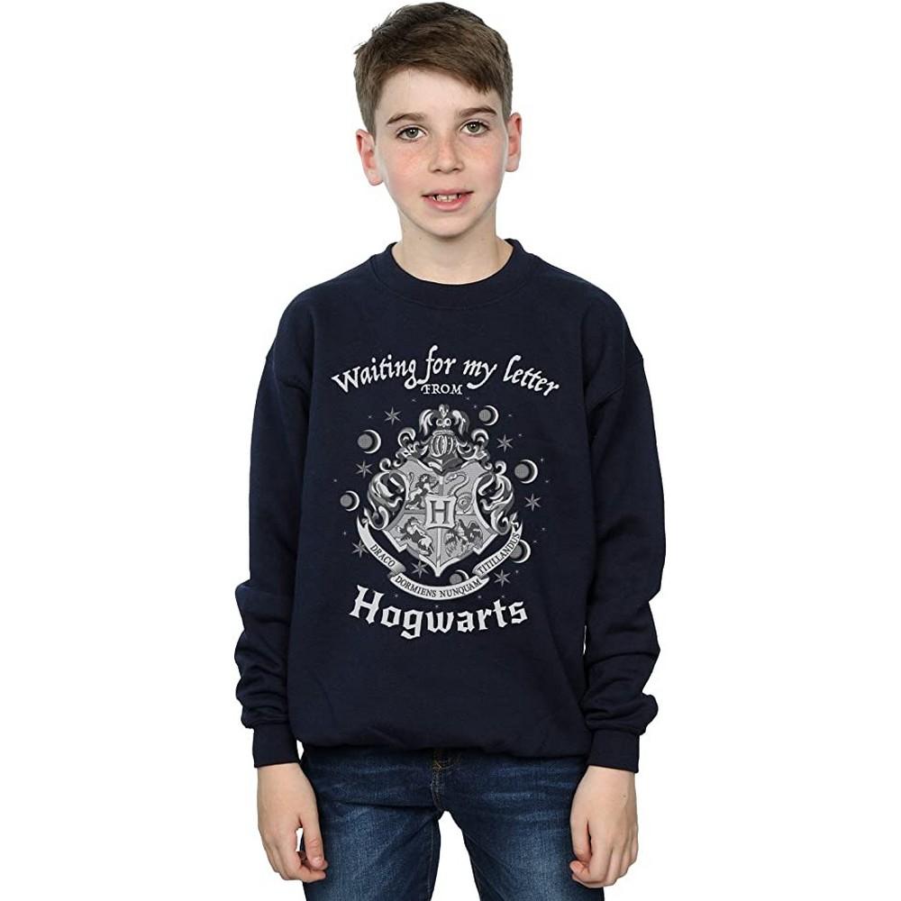 HARRY POTTER Jungen-Sweatshirt „Hogwarts Waiting For My Letter“.