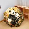 1 PC Automatic Folding Umbrella - Panda Pattern, Portable & Foldable Design with 8 Ribs, Christmas Birthday Gifts