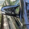 1 Pair Carbon Fiber Look Side Mirror Covers Trims Fit For Toyota Camry 2006-2011