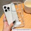 Korean Bow for Apple iPhone11/12/13/14/15ProMax Mobile Phone Case 16plus Anti-drop