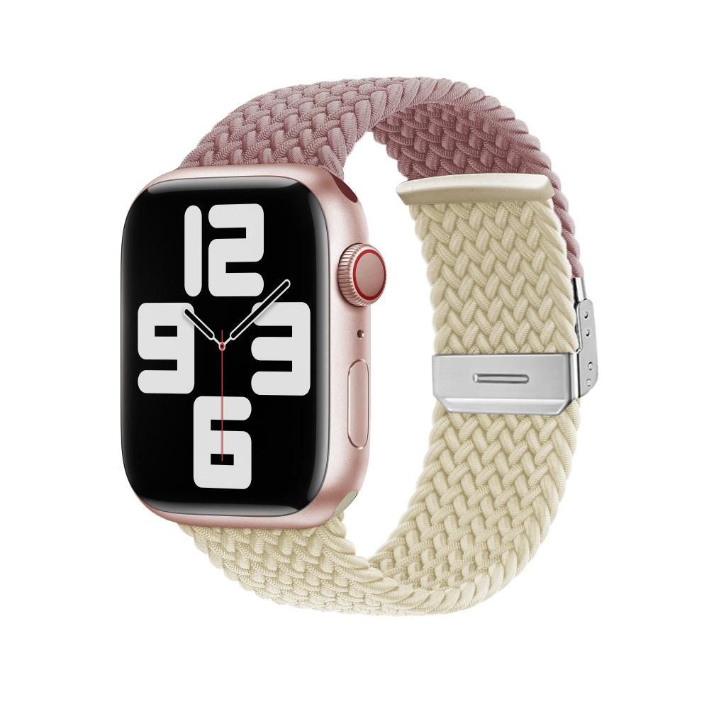 Braided Solo Loop Strap For Apple Watch Band 44mm 40mm 45mm 41mm 42mm Elastic Nylon Correa Bracelet iWatch Series 4 5 Se 6 7 3 8