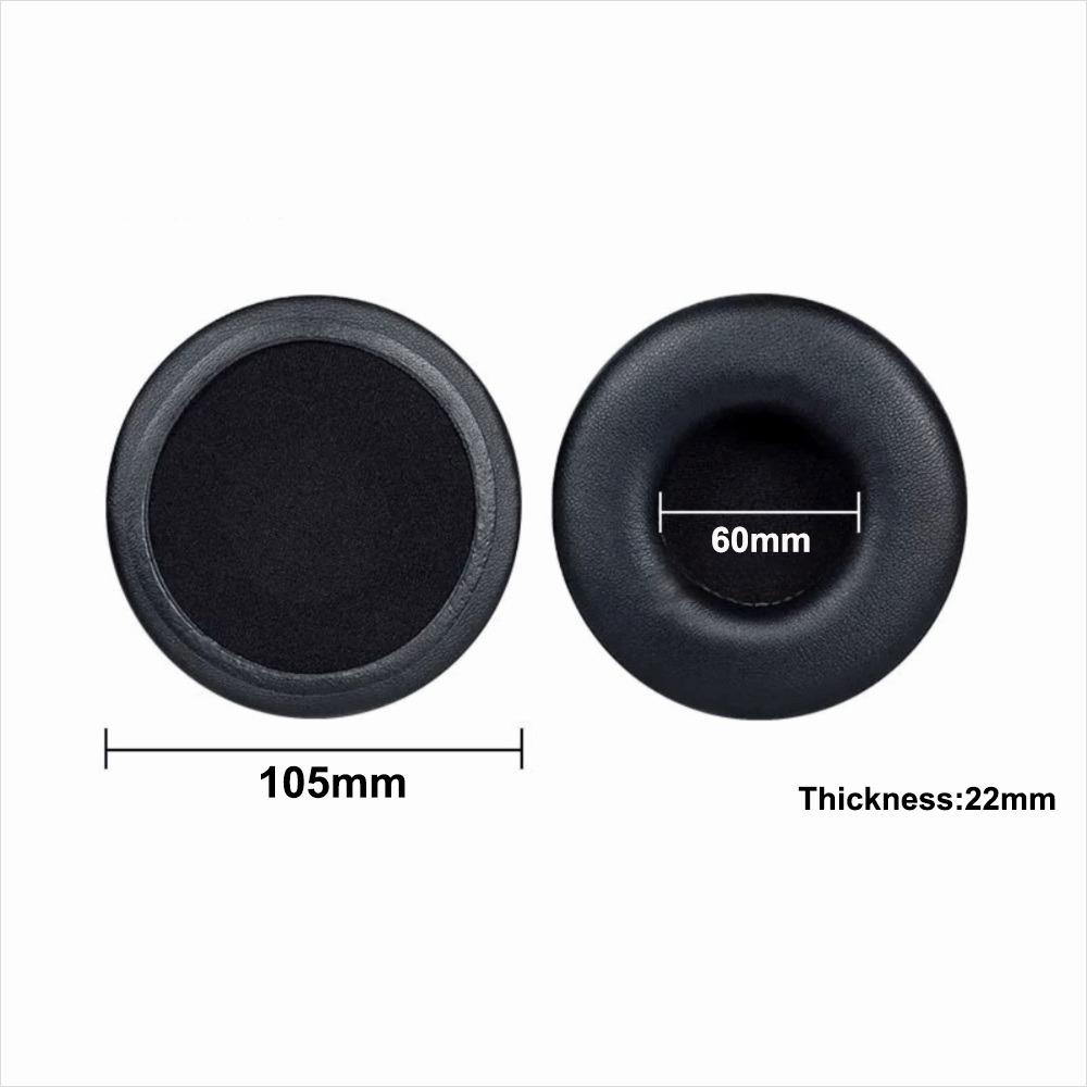 Sponge Leather Ear Pads Foam Cushion Headphone Pad New Replacement Earpads