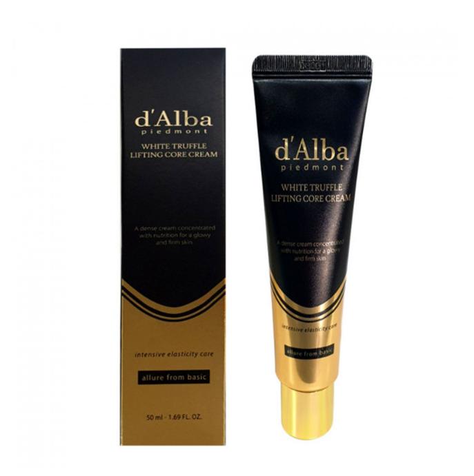 D'ALBA White Truffle Lifting Core Cream - 50ml, Anti-Aging, Anti-wrinkle, Moisturizing, Korean Cosmetics, Kbeauty, sample