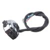 Motorcycle Switches Motorbike Horn Button Turn Signal Fog Lamp Start Handlebar Controller Motorbike Universal Switch