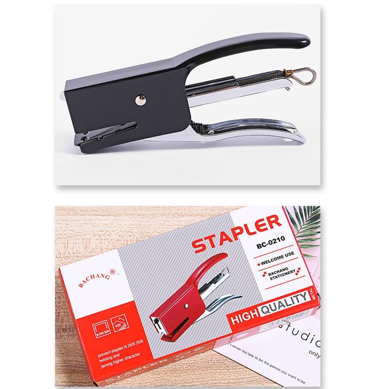 Plier Stapler Hand Held 25 Sheet Capacity Portable Durable for Home Office Warehouse School Supplies Improve Efficiency