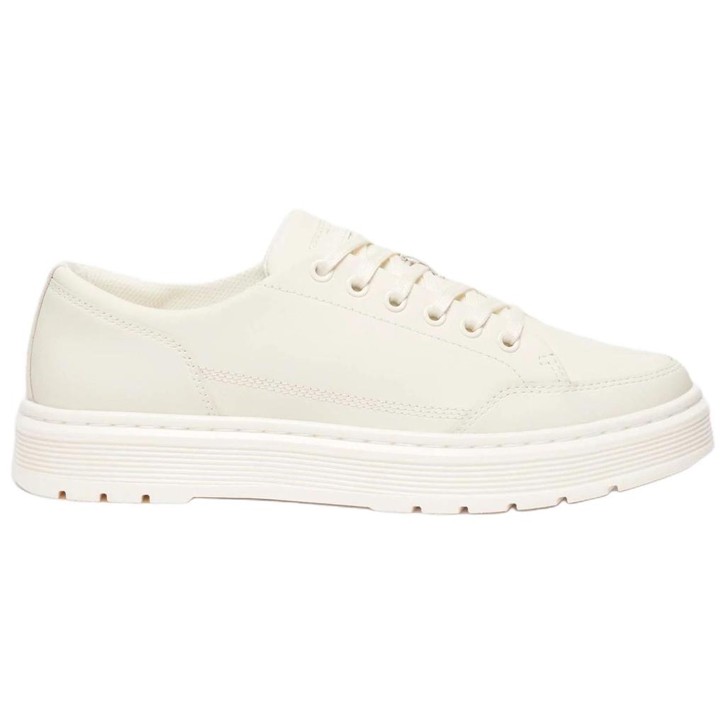 Dr. Martens Brookline Leather Fashion Casual Durable Low-Top Shoes Unisex sneaker Off-White 41542100
