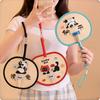 Can Be Worn Cross-Body, Ancient-Style Palm Leaf Fan, Compact and Portable, Hand-Held, 2026 Summer New Model, Photo Prop, Small Fan