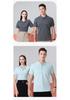 Custom Logo Corporate Polo Shirt, Unisex Summer Style, Lapel, Short Sleeve, Embroidered Workwear