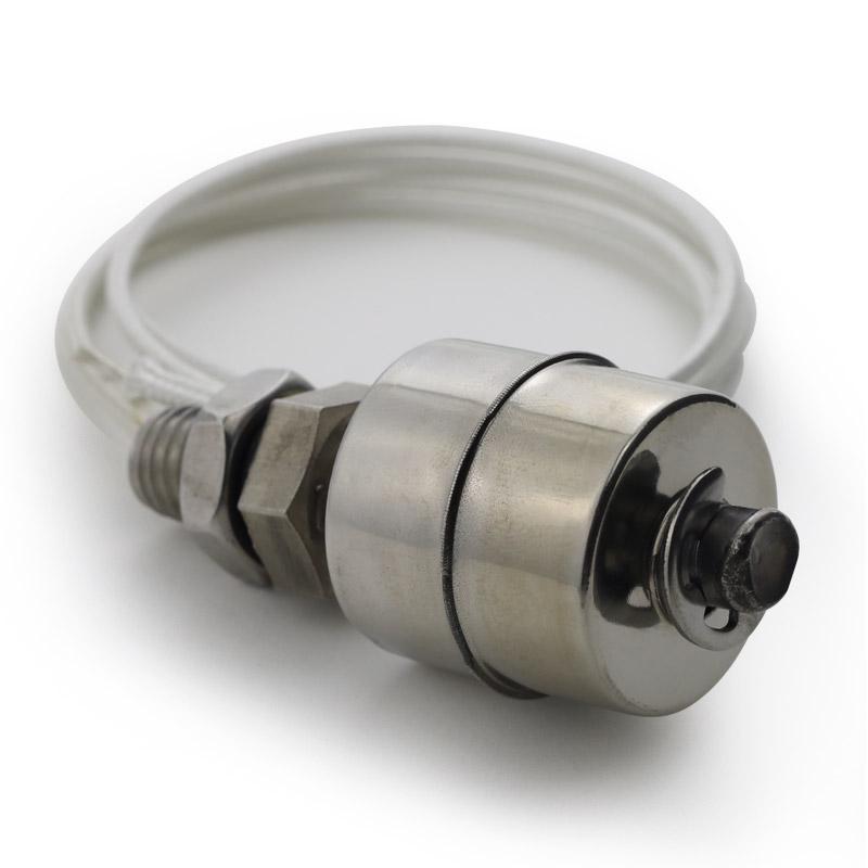 Sensor de Nivel de Líquido de Agua Vertical de Acero Inoxidable Controlador Interruptor de Sensor de Flotador Interno 45 mm Línea Controlador de Bomba Automático Tanque