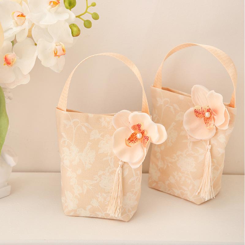 New Small Cloth Wedding Candy Gift Bag for Packaging