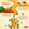 Dabur Meswak Komplette Mundpflege Zahnpasta 500g Packung | Fluoridfreie Kräuterzahnpasta mit Miswak-Extrakt für starke Zähne & gesundes Zahnfleisch