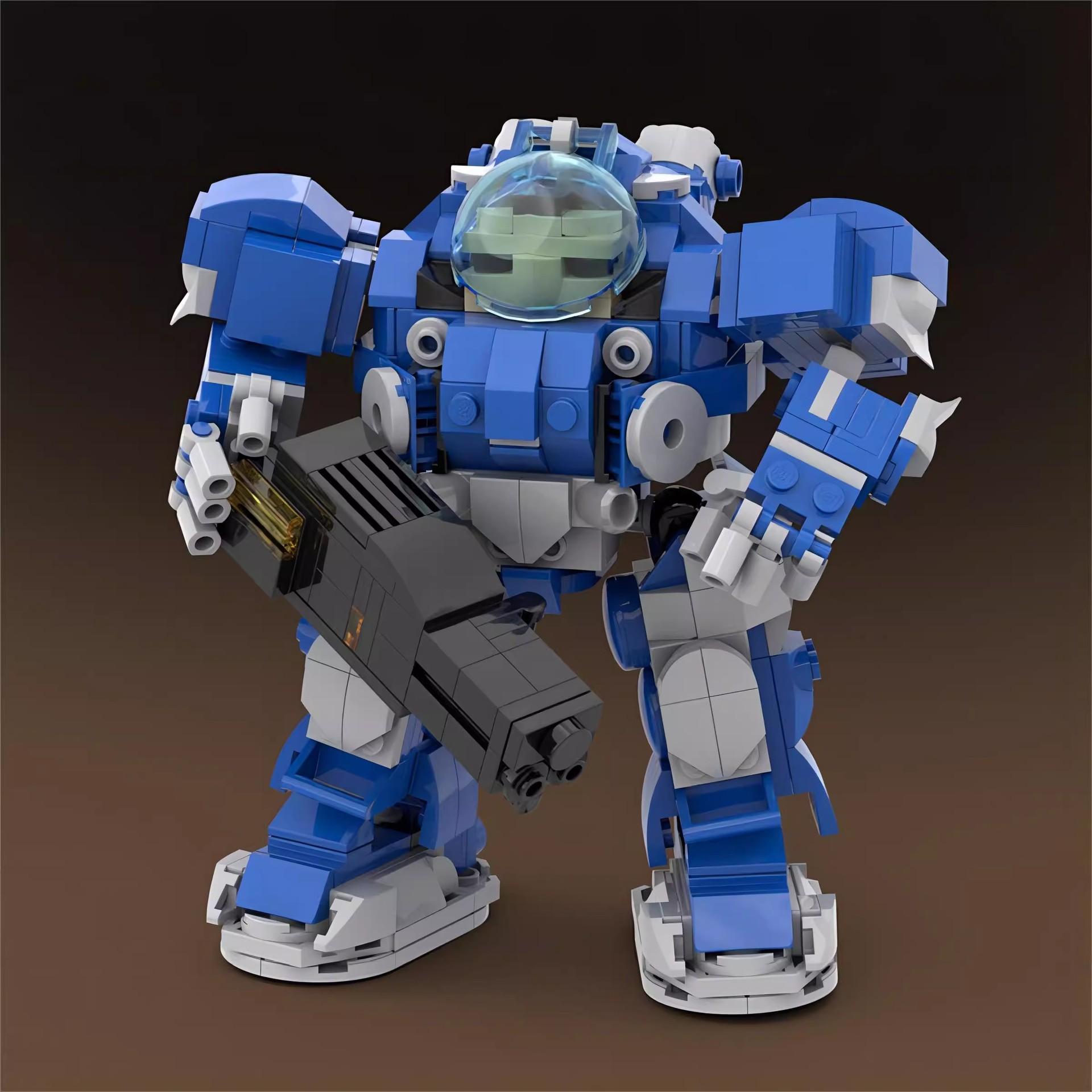 

M-180081 Starcraft Путешествие Межзвездный Океан Совместимый Пазл Детский Собирающийся Робот