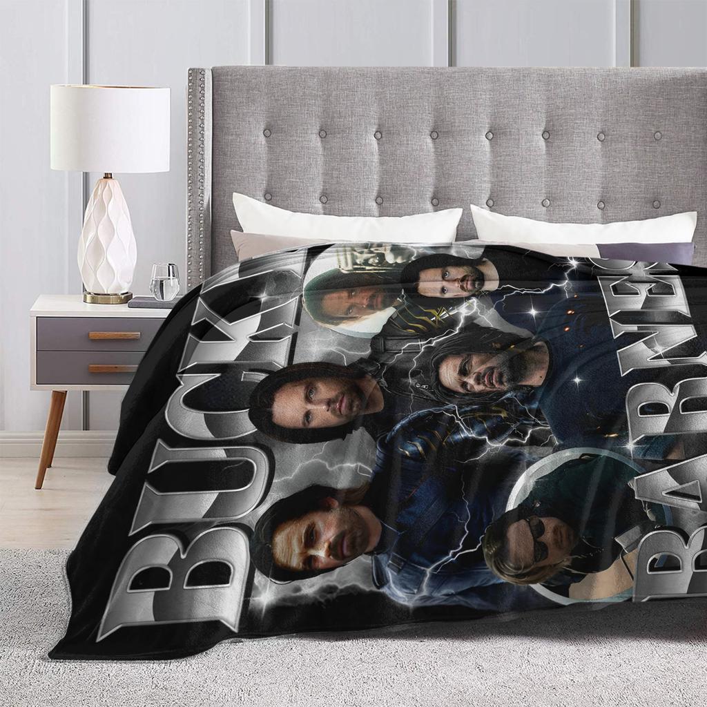 Thunderbolts Bucky Barnes Poster Decke Flanell Winter Soldier Warme Überwurfdecken Flugzeug Reise Zuhause Sofa Plüsch Dünne Steppdecke