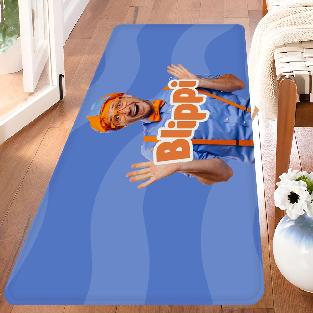 B-Blippiing Creative ABC Pattern Kitchen Mat Anti-Slip Doormat for Kids Room Bedroom Living Room Balcony Decoration