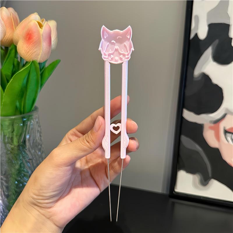 Professional Pastry Tool Set: Bead Tweezers, Puzzle Spatula, Needle Pen, and Bead Roller