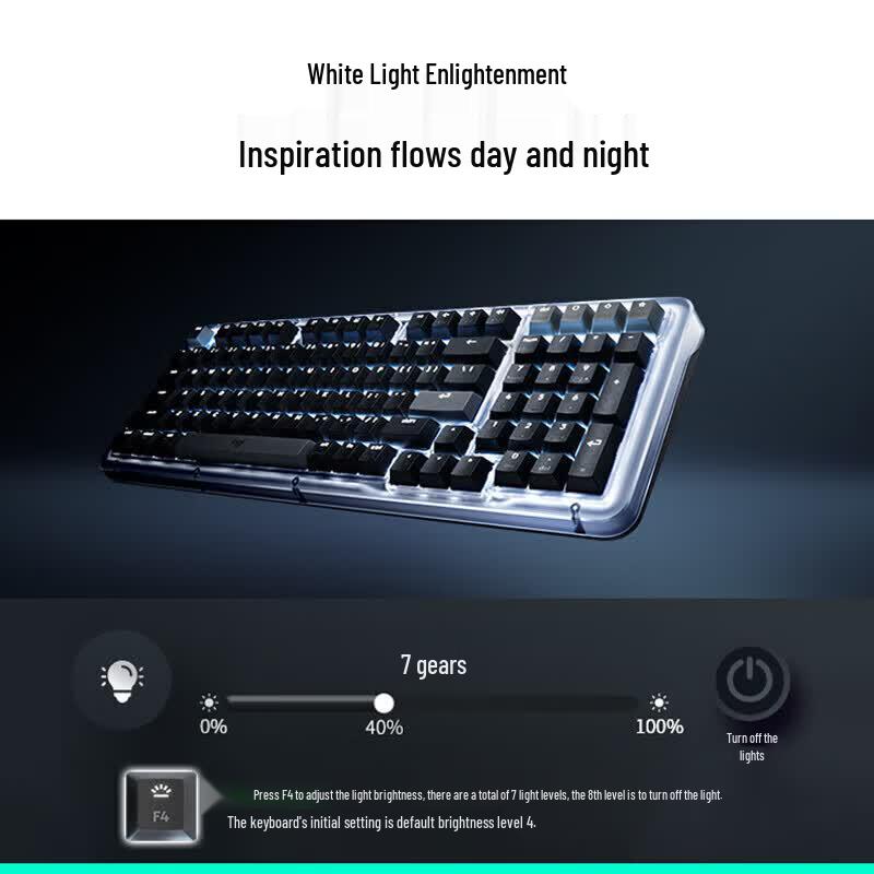 Logitech ALTO KEYS K98M Amber Series AI Custom Wireless Mechanical Keyboard