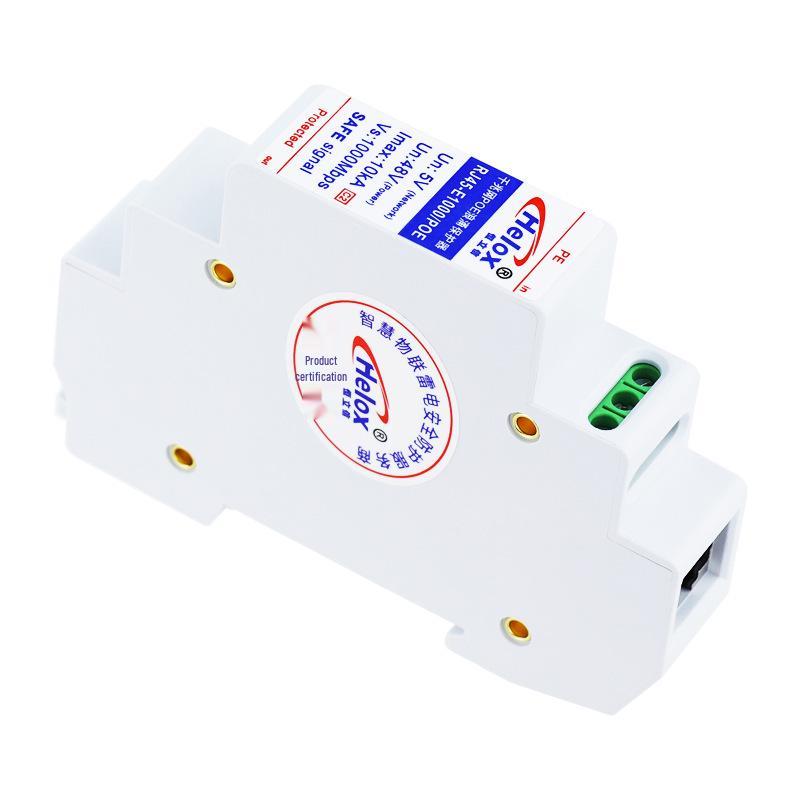 Henglixin Gigabit PoE Lightning & Surge Protector RJ45-E1000/POE.