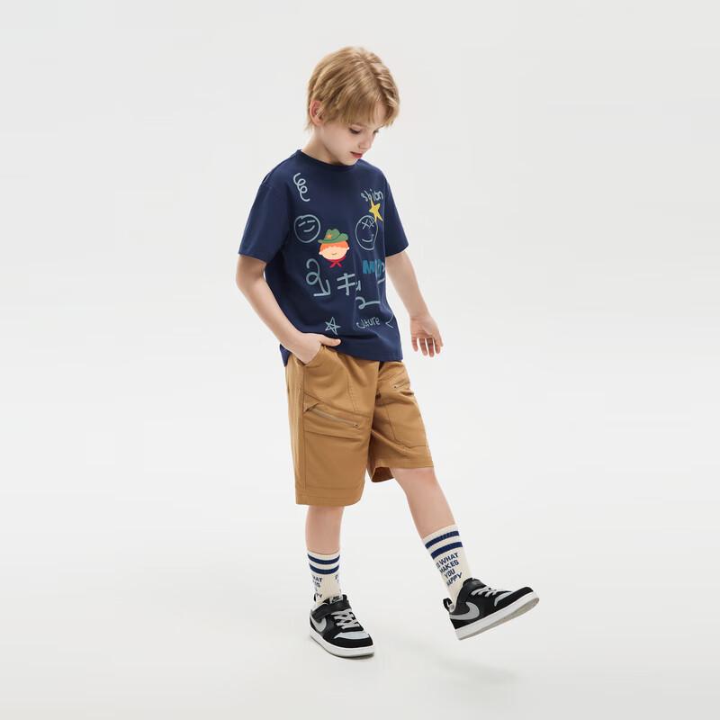 MQD Boys' Cartoon Short Sleeve T-Shirt