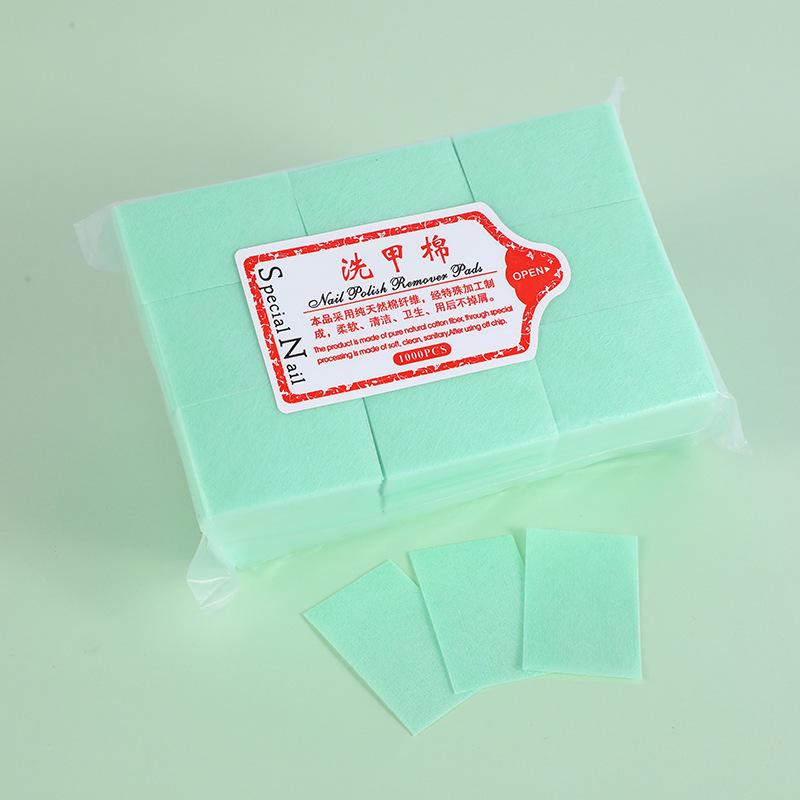 1000 Hard Nail Art Lint-Free Disposable Cotton Wipes