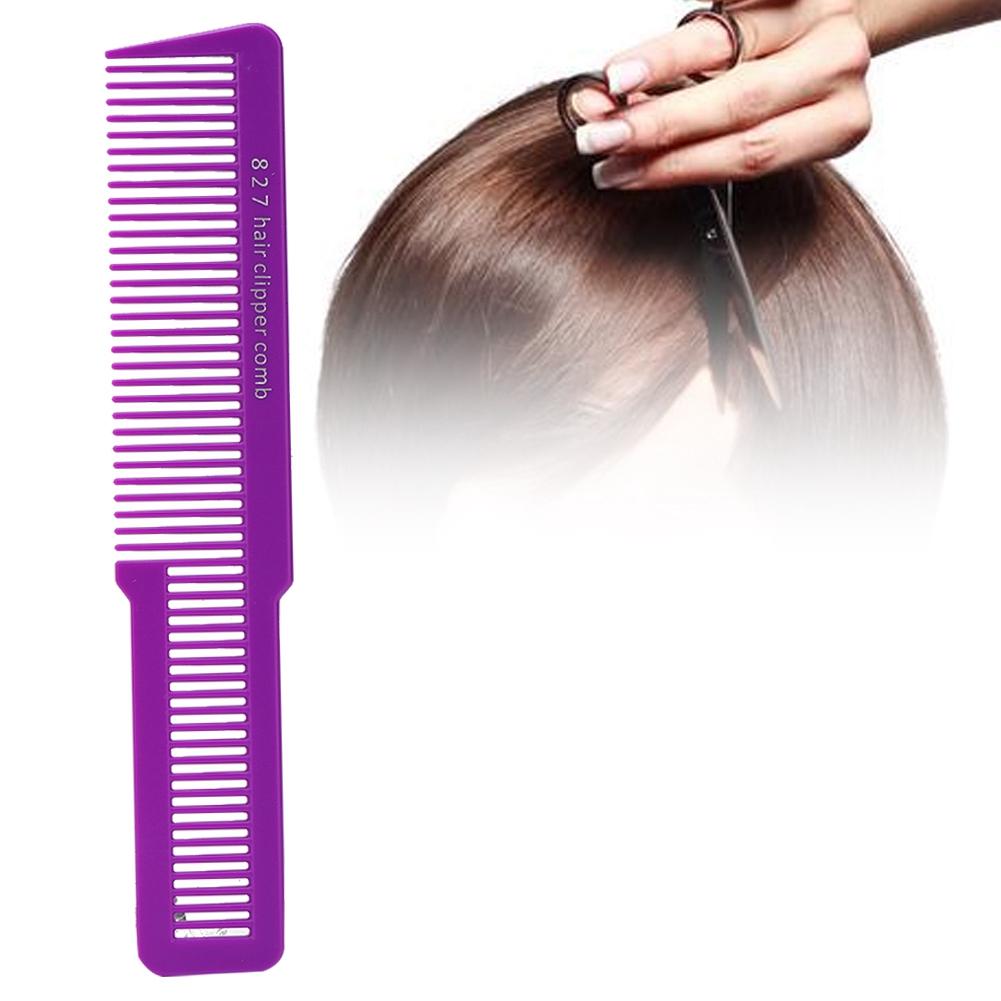 Professioneller Salon-Haarschneider, Schnittkamm, Friseurkamm zum Haareschneiden (lila)