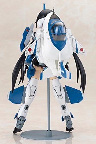 Juya Frame Arms Girl Stiletto Blue Impulse with Egg Plane