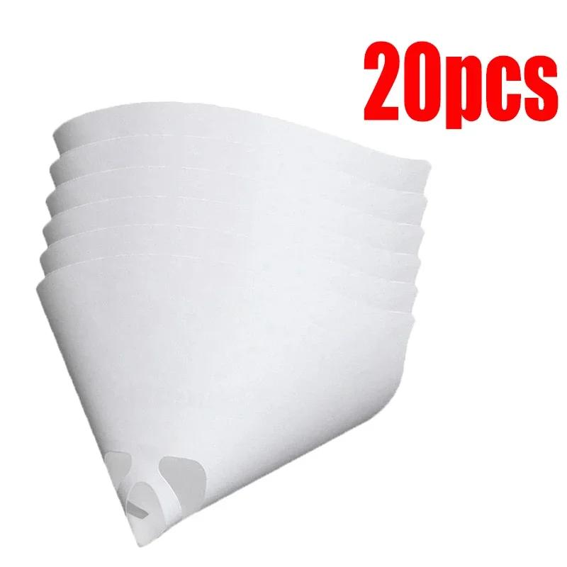 10/20/50Pcs Disposable Paint Filter Paper Purifying Straining Cup Funnel 100 Mesh Conical Paint Filte Mesh Nylon Micron Paper