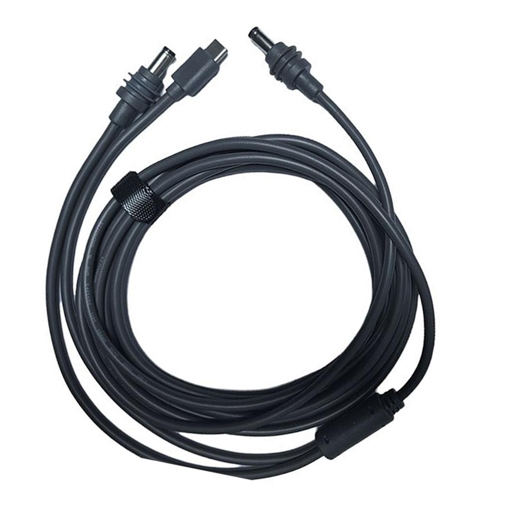 2 In 1 Satellite Power Cable for Mini 18AWG PVC Water Resistant Satellite Power Supply Extension Cable Replacement for