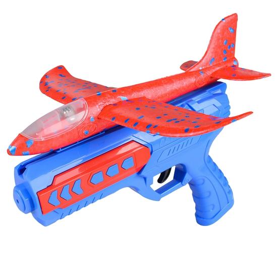 

Игрушечный самолет 45516 метров, расстояние в один клик, портативное управление, интерактивное развлечение, привлекательные детские игрушки из пенопласта With Light синий