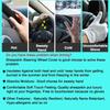 3Pcs Set Fashion Fluffy Fuzzy Wool Fur Soft Car Steering Wheel Cover with Handbrake Cover and Gear Shift Cover for Women Girls