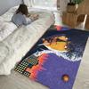 Viktor Tsoi Floor Mat Soft Thickened Absorbent Non-Slip Bedroom Living Room Door Mat Home Decor Flannel Rugs