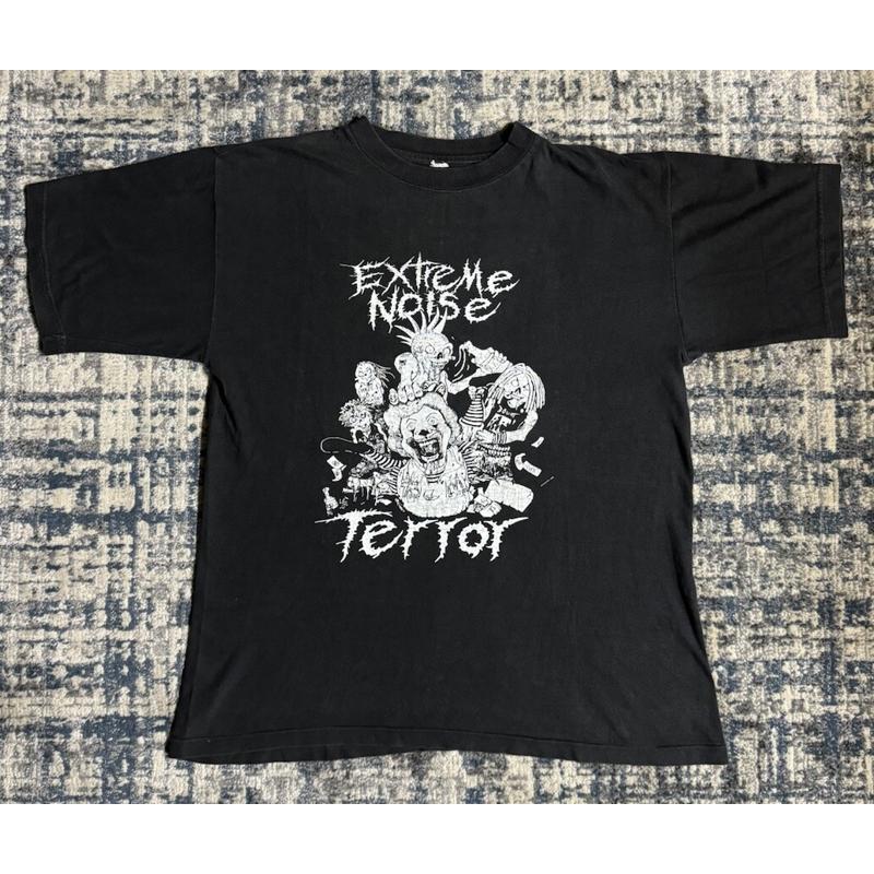 

Vintage 1989 Extreme Noise Terror In It For Life T Shirt L Napalm Death Disrupt 5XL різнокольоровий