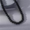 Men's Retro Minimalist Imitation Pearl Beaded Choker Necklace