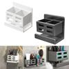 Wall Mounted Toothbrush Holder Cosmetic Storage Box For Comb Razor Punch-Free Bathroom Space Saving Accessories