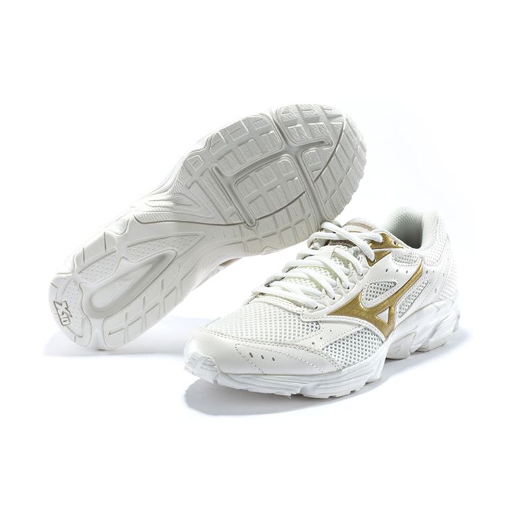 Mizuno Spark CN Breathable Mesh Cushioning Durable Low-Top Training Running Shoes Women sneaker White Platinum D1GH202803