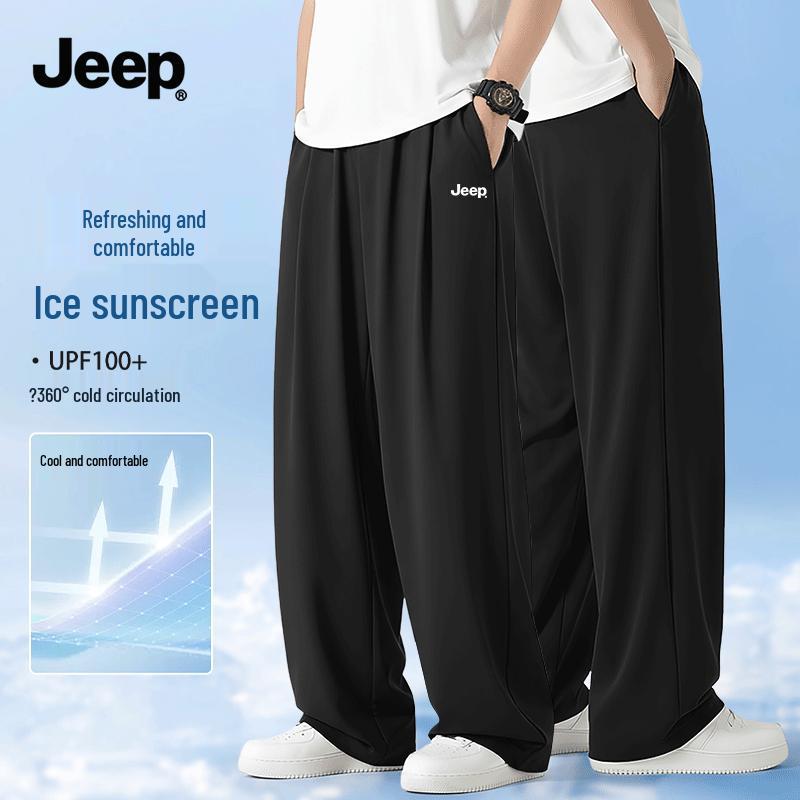 

JEEP Men s Summer Ice Silk Quick Dry Casual Pants
