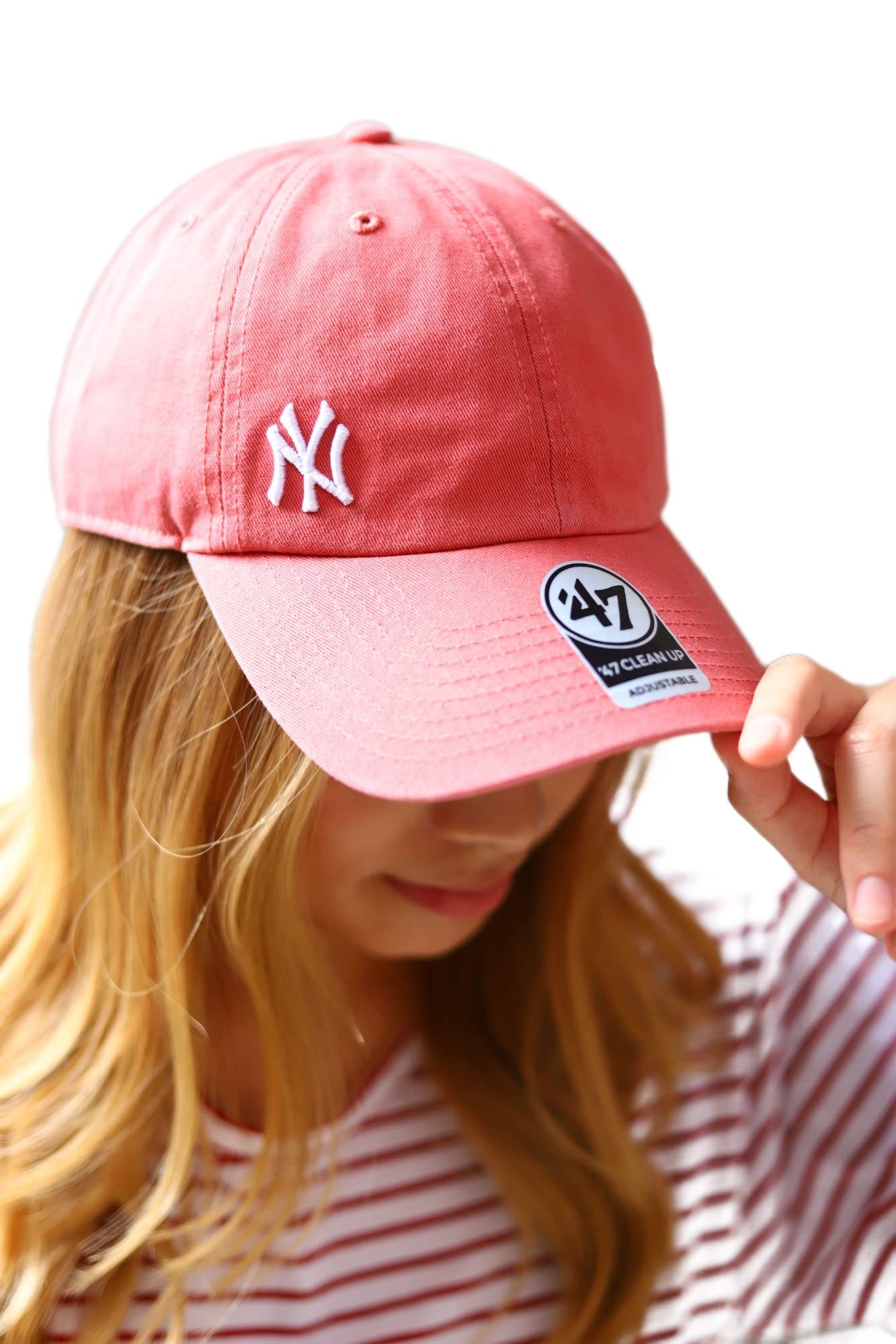 Кепка Forty Seven 47 Brand New York Yankees, Розовая, B-SUSPC17GWS розовый