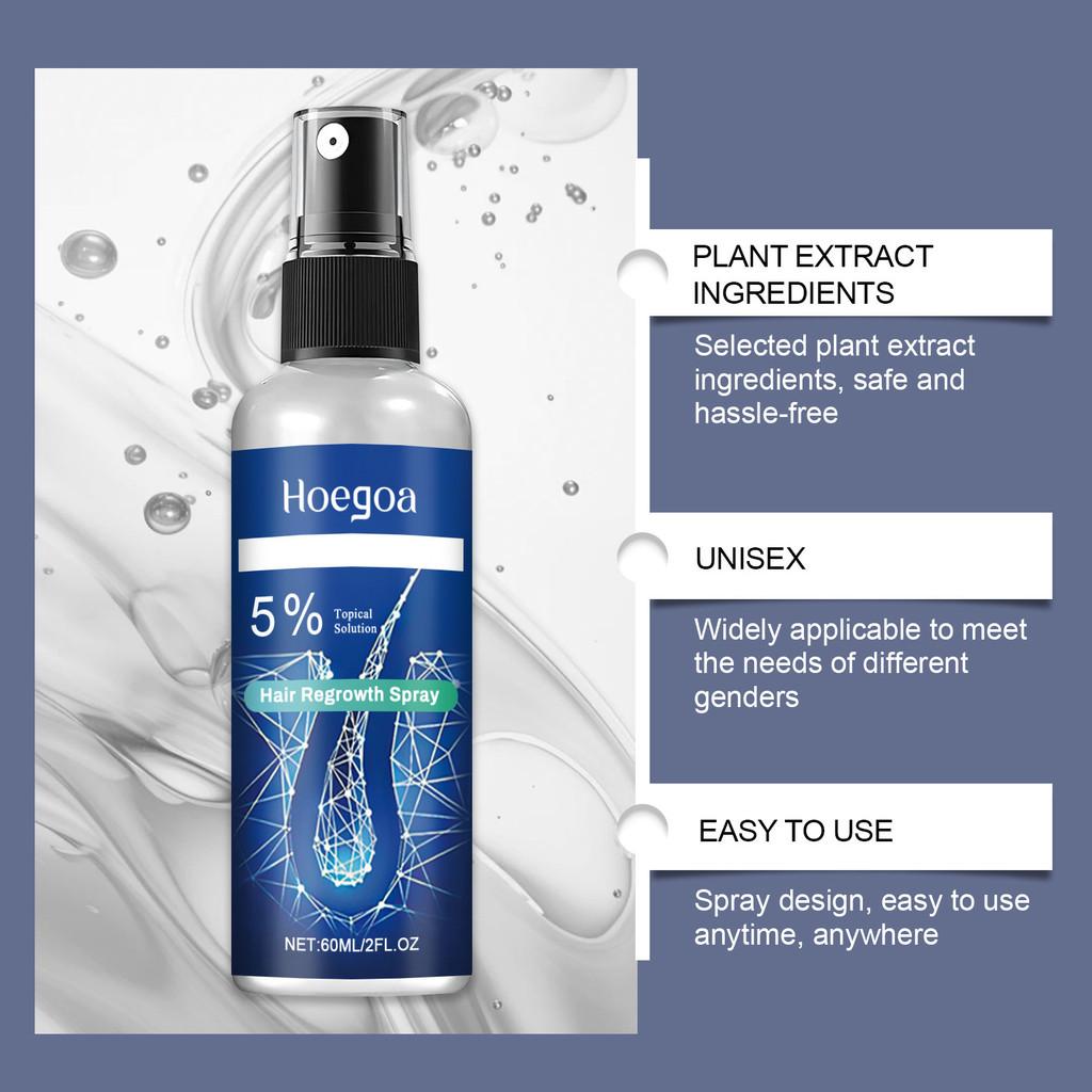 Hoegoa Nourishing Hair Care Spray For Silky Smooth And Voluminous Hydration 60ml