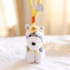 Schnauzer Dog Plush Toy Keychain Stuffed Animal Soft Pendant Cute Birthday Gifts for Bags and Backpacks