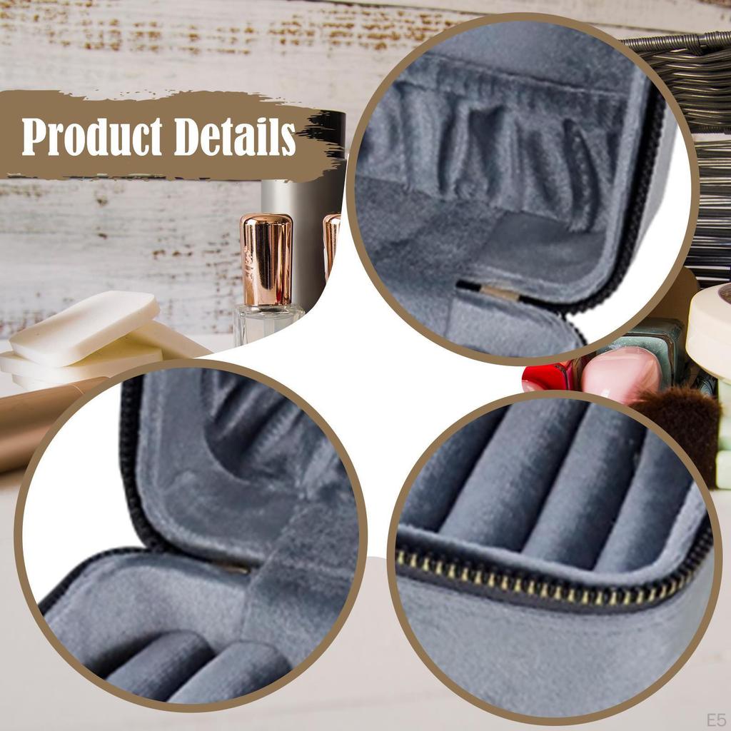 Bangle Holder Storage Box Jewelry Organizer for Watches Display Case at Home Dresser