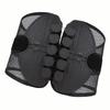 Breathable Mesh Lumbar Support Wrap Double Drawstring Waist Protector Back Brace  Outdoor Hiking