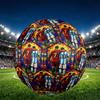 Lionel Messi Print Size 5 Soccer Ball, PU Wear Resistant Football for Match Training and Daily Practice, Birthday Gift for Soccer Fans
