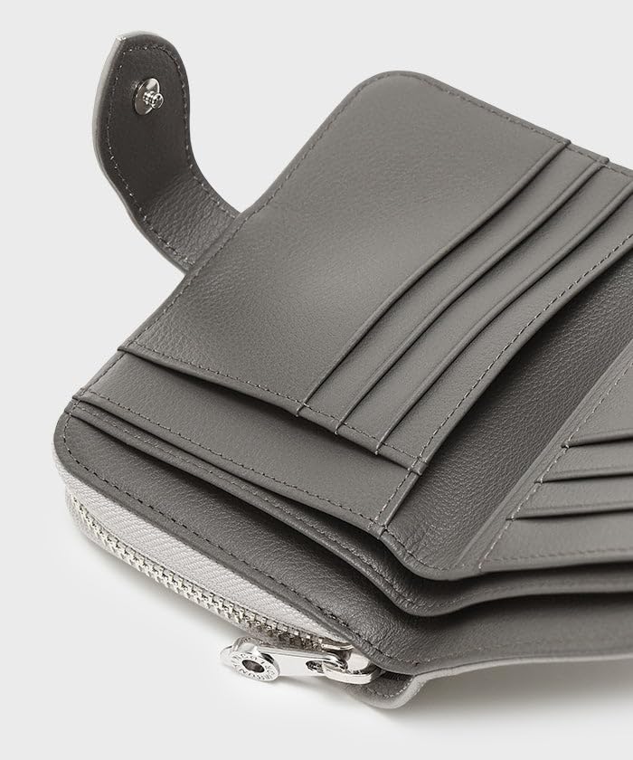 Hunting World Compact Gray Wallet, Viola,