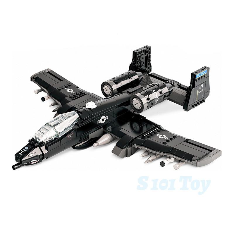 A10 Warthog Thunderbolt Fighter Jet Building
