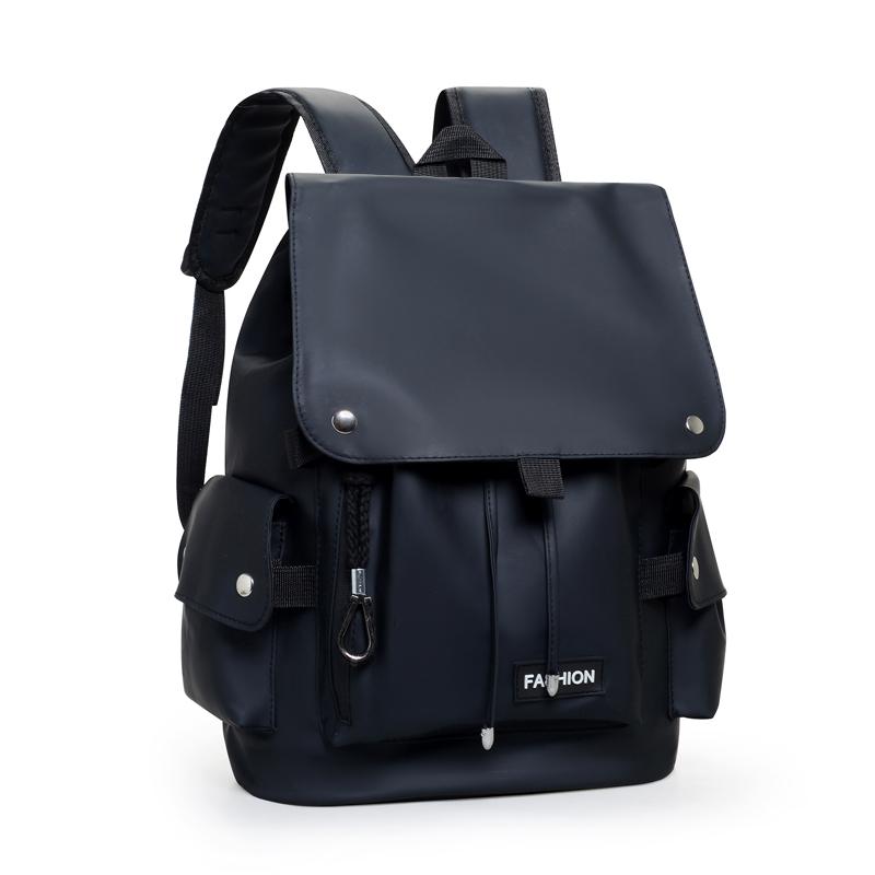 Pánský batoh Velkokapacitní Cestovní Volnočasový Jednobarevný Batoh na počítač Módní Pánský a Dámský Studentský Školní batoh